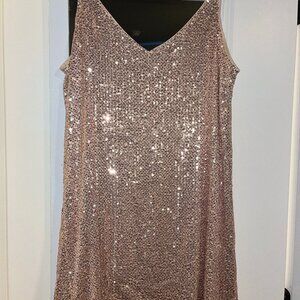 Women's Sparky/Sequin Mini Dress - NWT, size L
